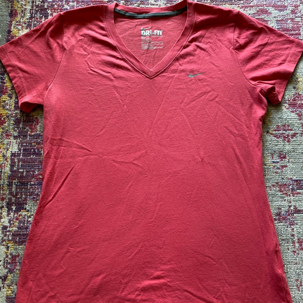 Pink Nike Workout Top